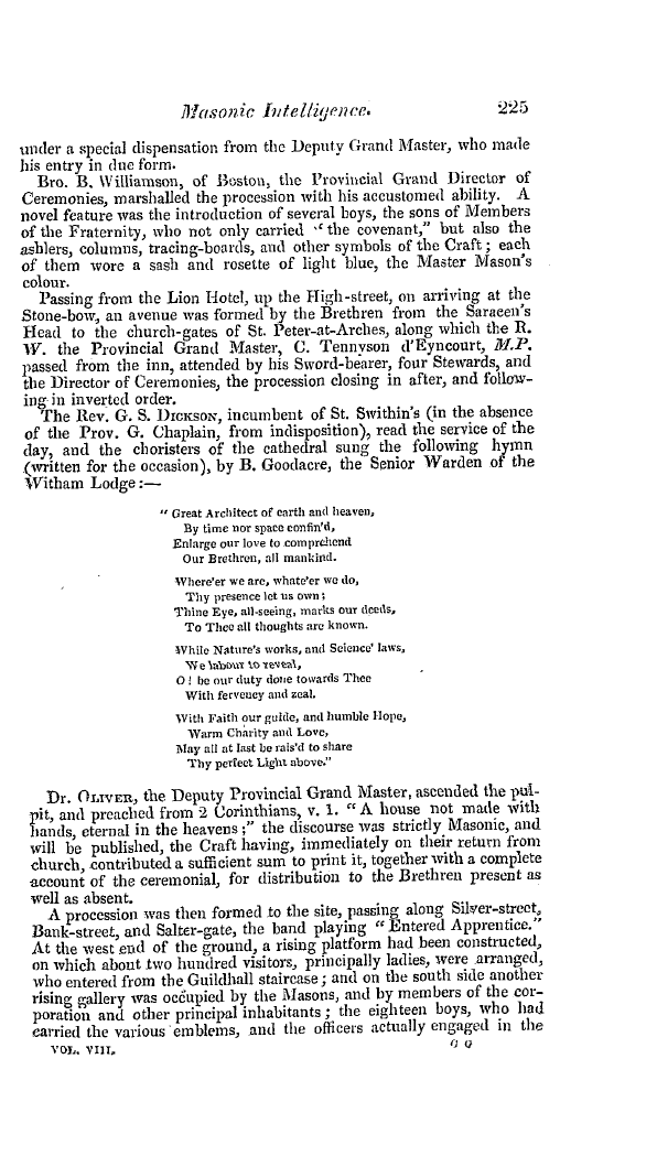 The Freemasons' Quarterly Review: 1841-06-30 - Provincial.