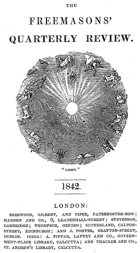 The Freemasons' Quarterly Review