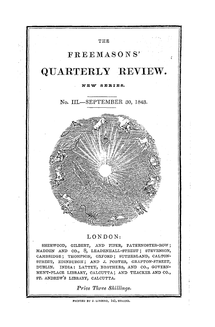 The Freemasons' Quarterly Review