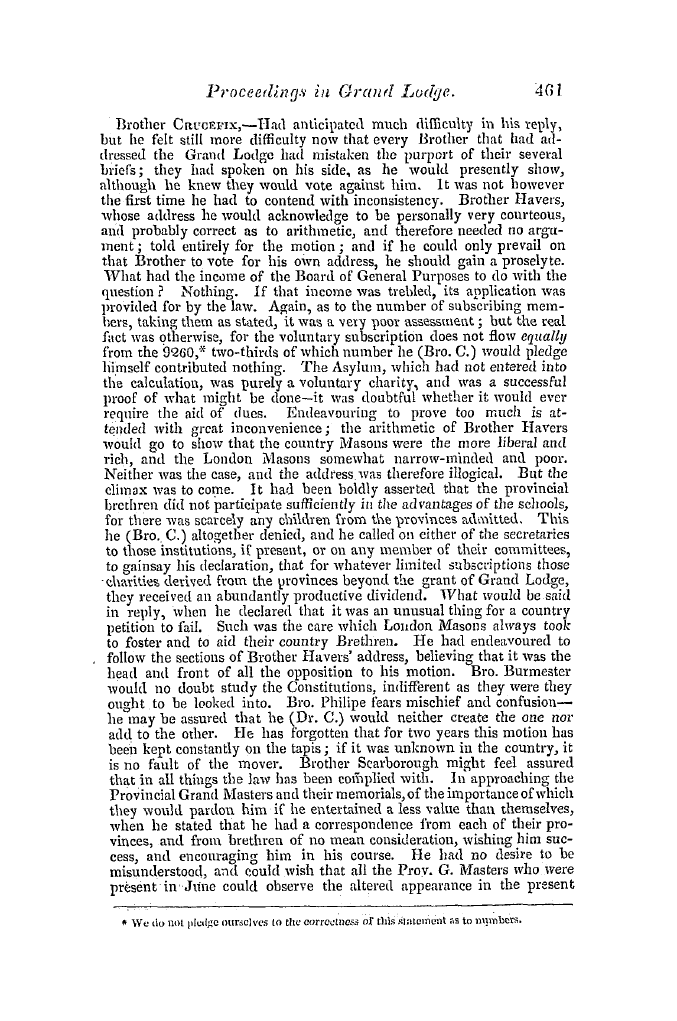 The Freemasons' Quarterly Review: 1845-12-31 - Masonic Intelligence.