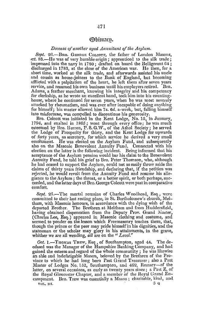 The Freemasons' Quarterly Review: 1845-12-31: 85