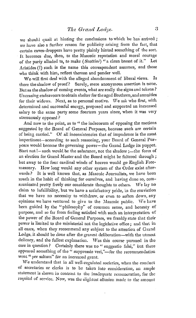 The Freemasons' Quarterly Review: 1846-03-31 - The Freemasons' Quarterly Review.