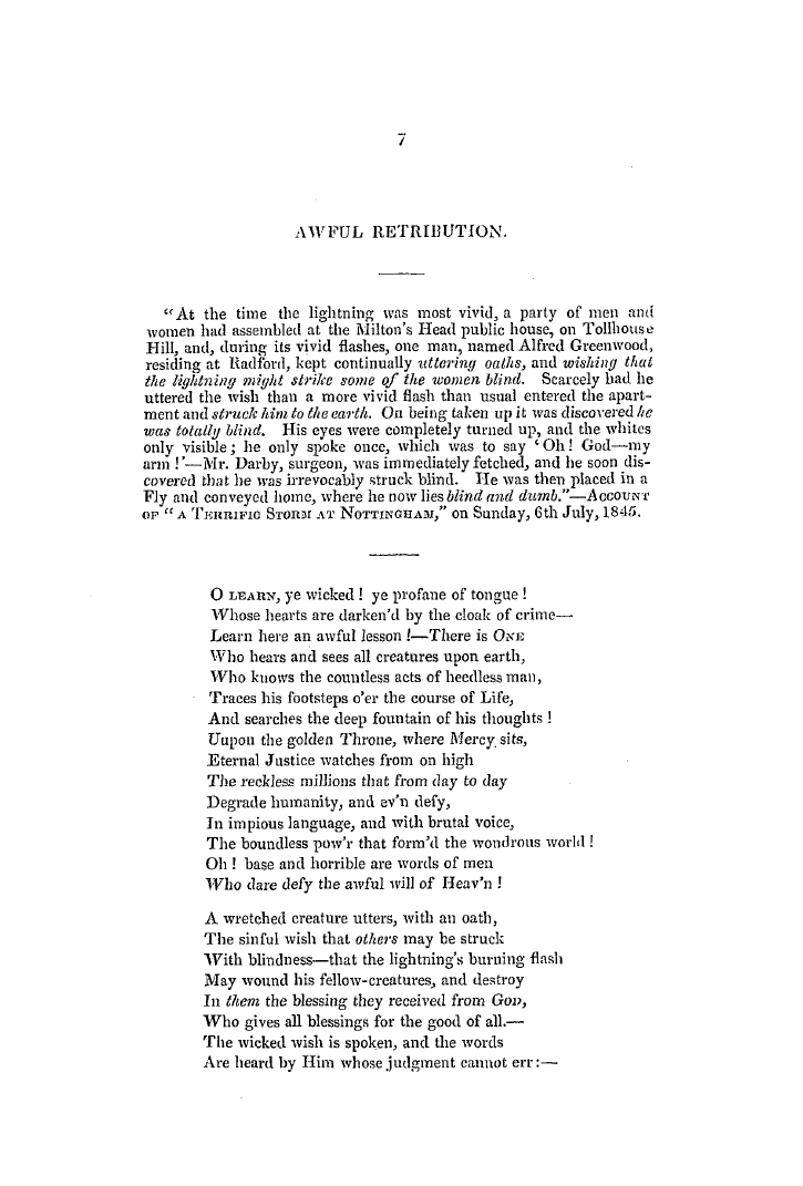 The Freemasons' Quarterly Review: 1846-03-31 - Awful Retribution.