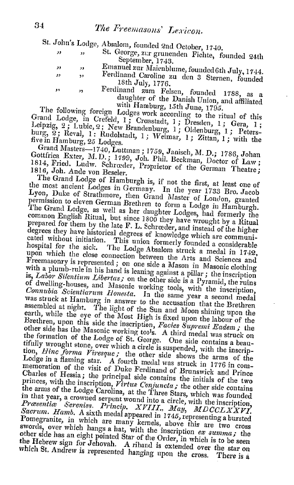 The Freemasons' Quarterly Review: 1846-03-31 - The Freemasons' Lexicon.