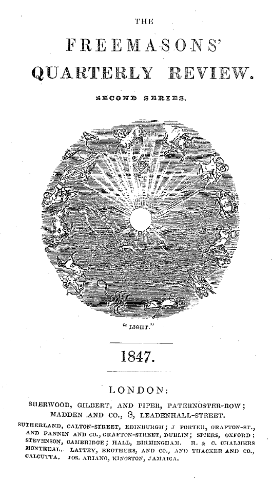 The Freemasons' Quarterly Review