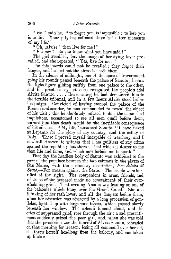 The Freemasons' Quarterly Review: 1852-09-30 - Alvise Sanuto. A Tale Of The Venetian Republic.