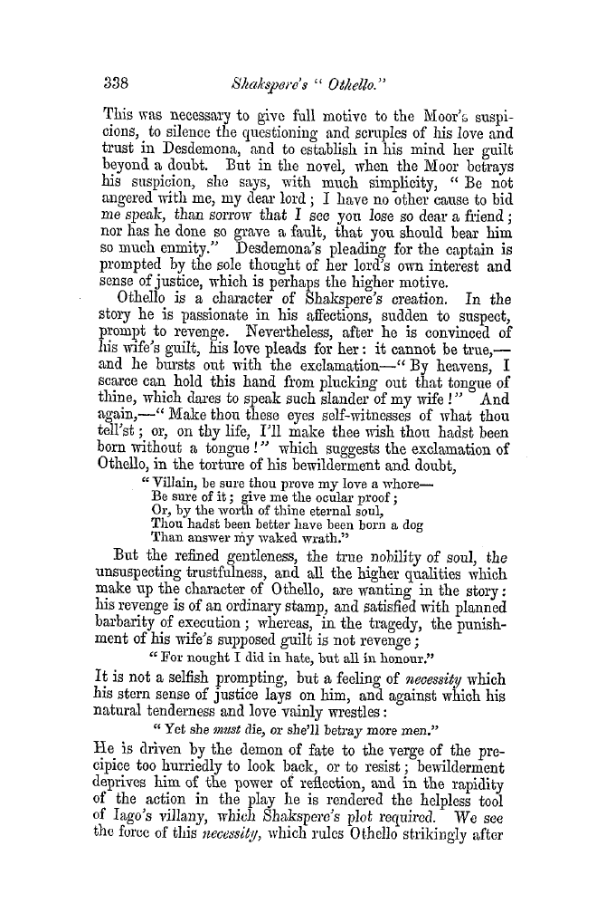 The Freemasons' Quarterly Review: 1852-09-30 - Shakspere's Othello.