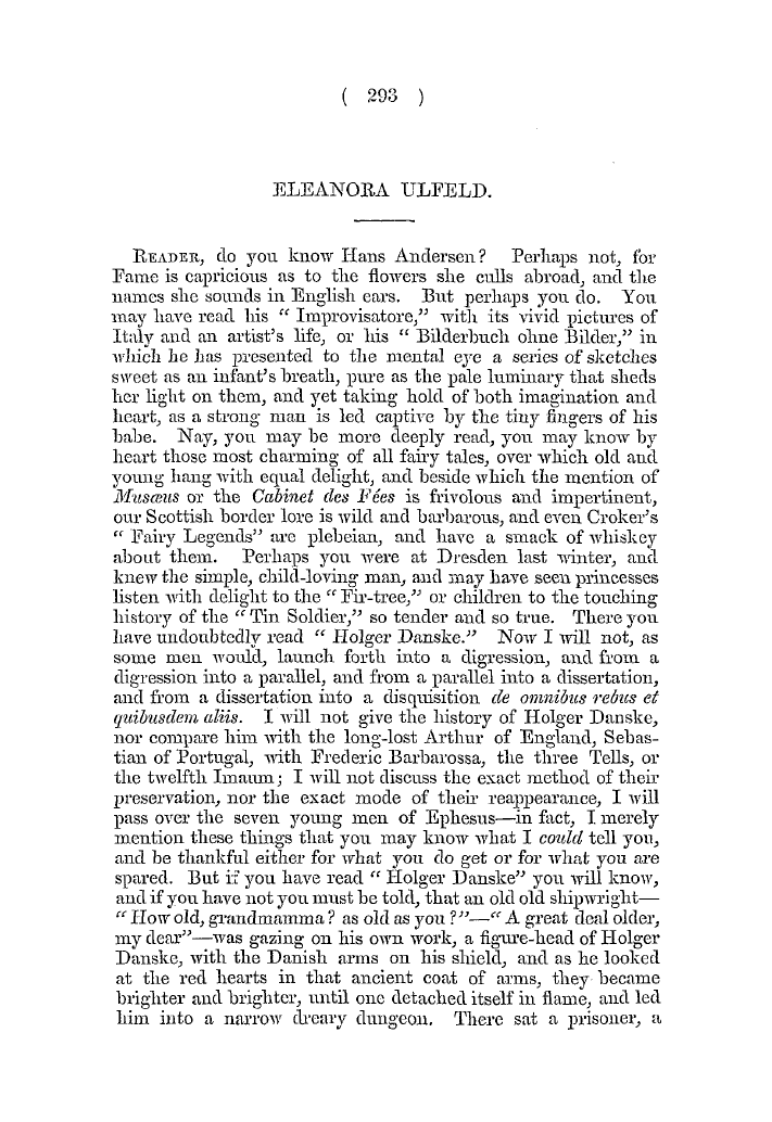 The Freemasons' Quarterly Review: 1853-06-30 - Eleanora Ulfeld.