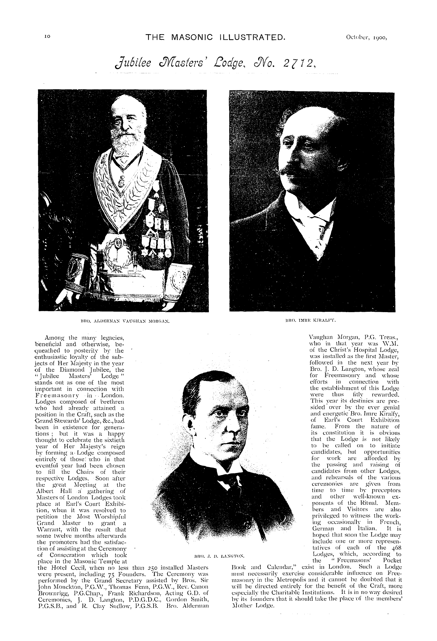 The Masonic Illustrated: 1900-10-01: 8