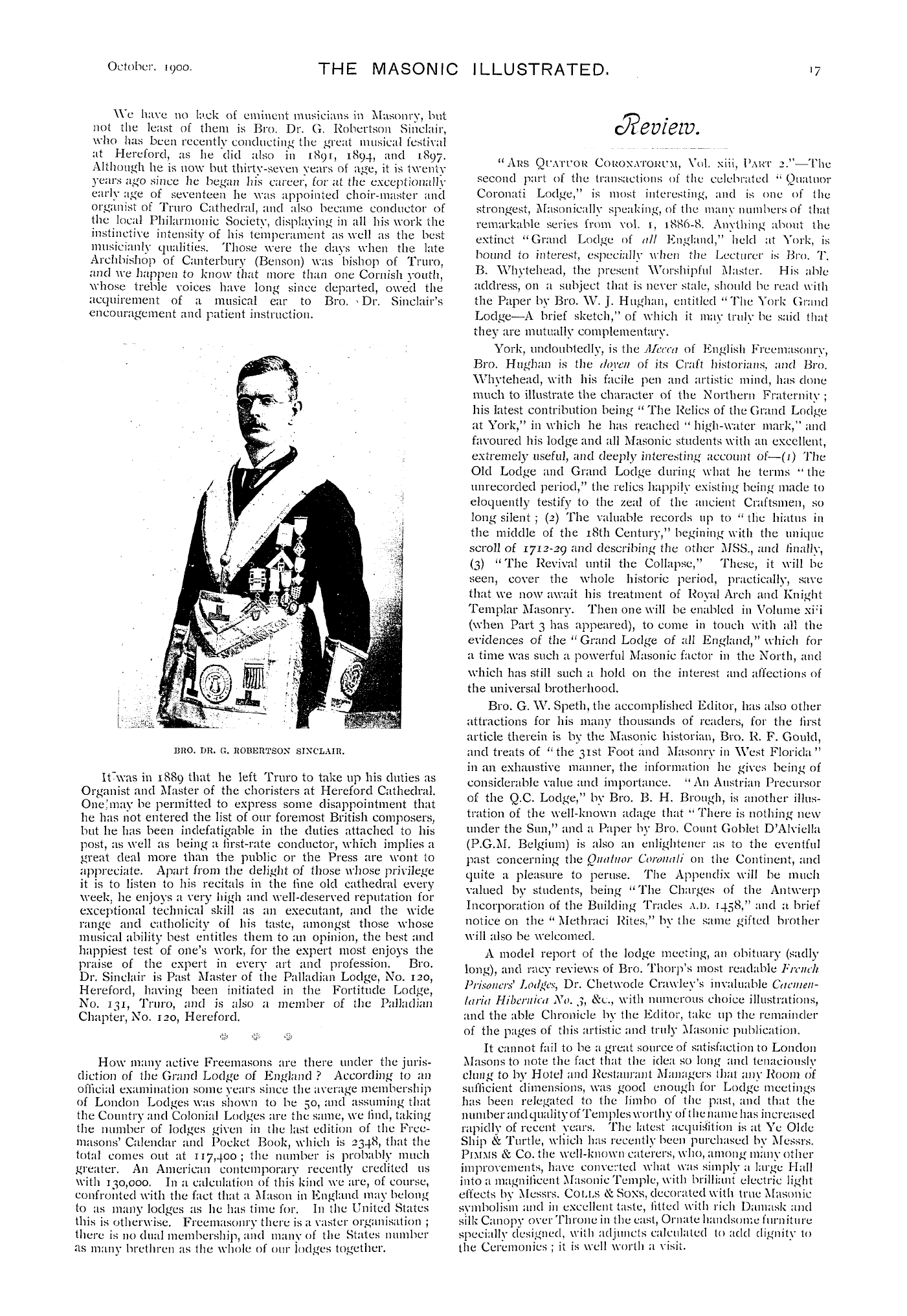 The Masonic Illustrated: 1900-10-01: 15