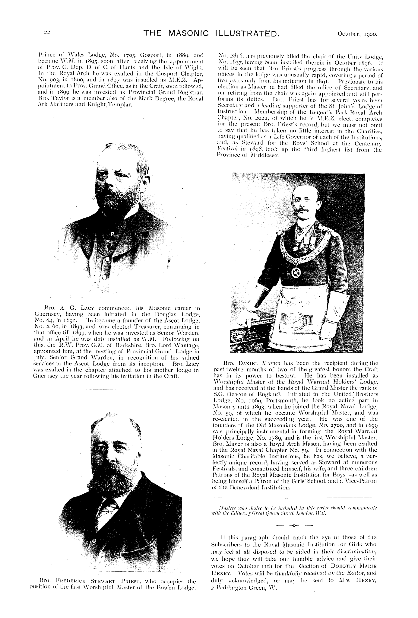 The Masonic Illustrated: 1900-10-01: 20