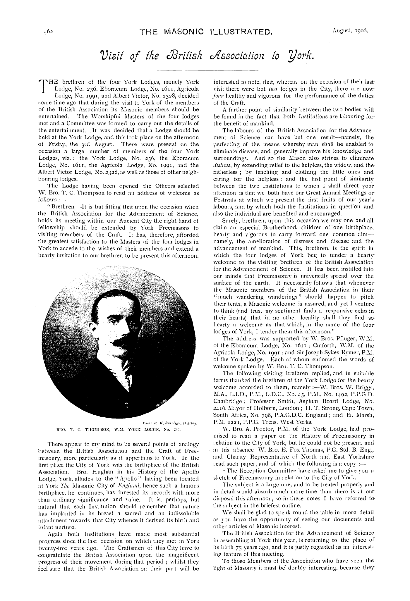 The Masonic Illustrated: 1906-08-01: 6