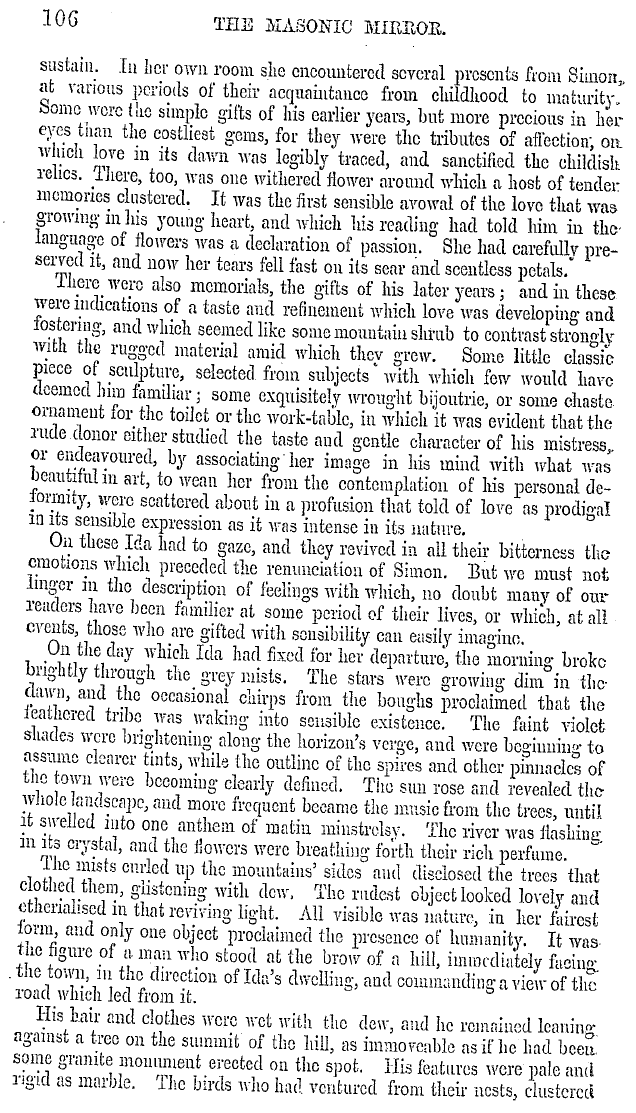 The Masonic Mirror: 1855-01-01 - Brotherly Love.