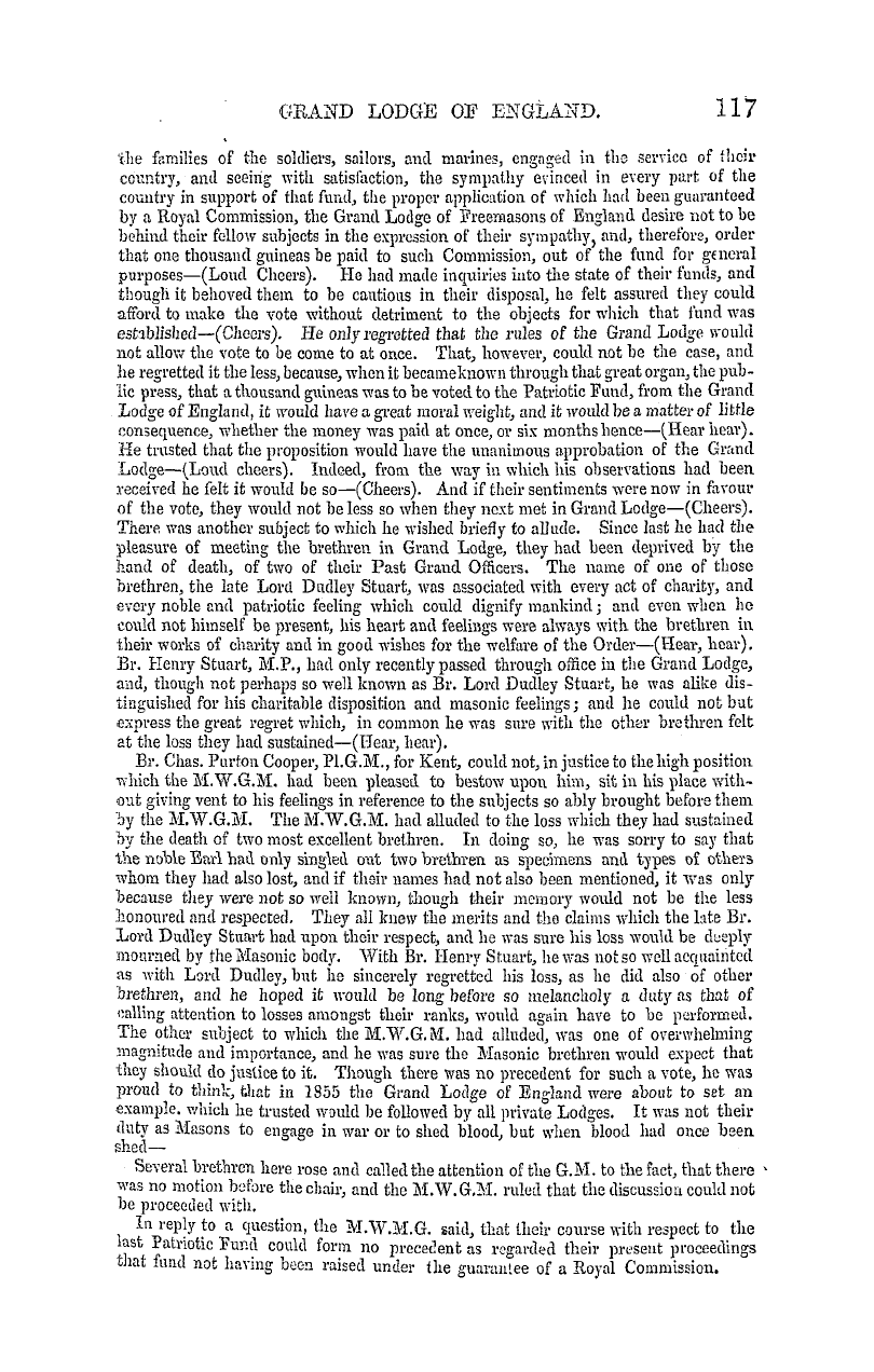 The Masonic Mirror: 1855-01-01 - Masonic Intelligence.