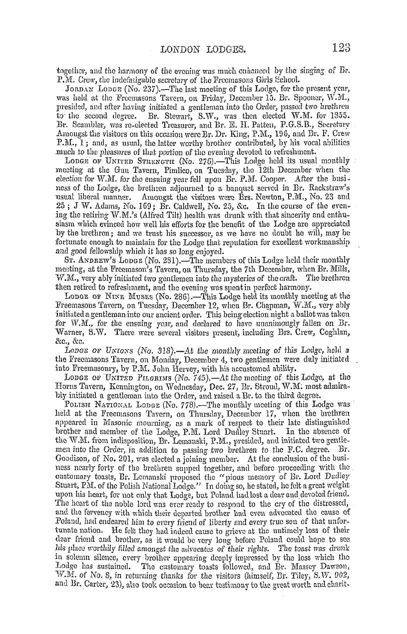 The Masonic Mirror: 1855-01-01: 27