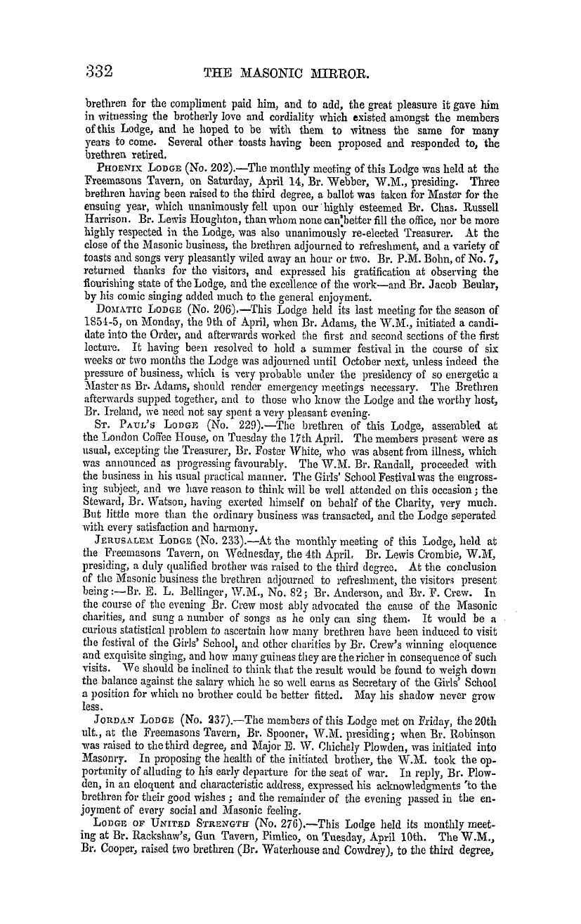 The Masonic Mirror: 1855-05-01: 32