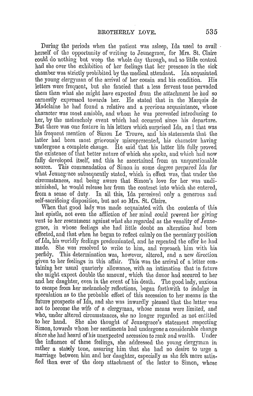 The Masonic Mirror: 1855-09-01 - Brotherly Love.