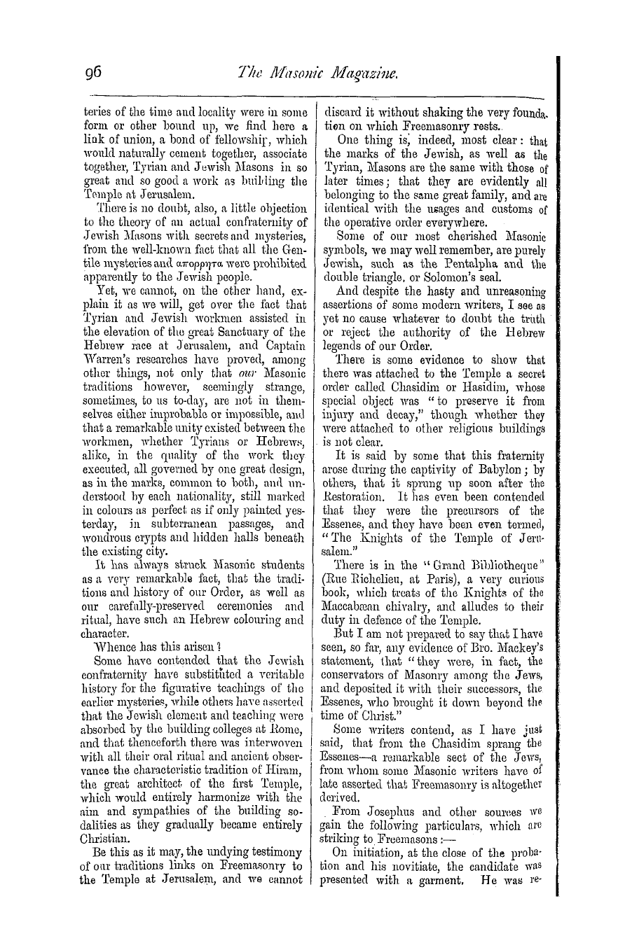 The Masonic Magazine: 1873-09-01: 28