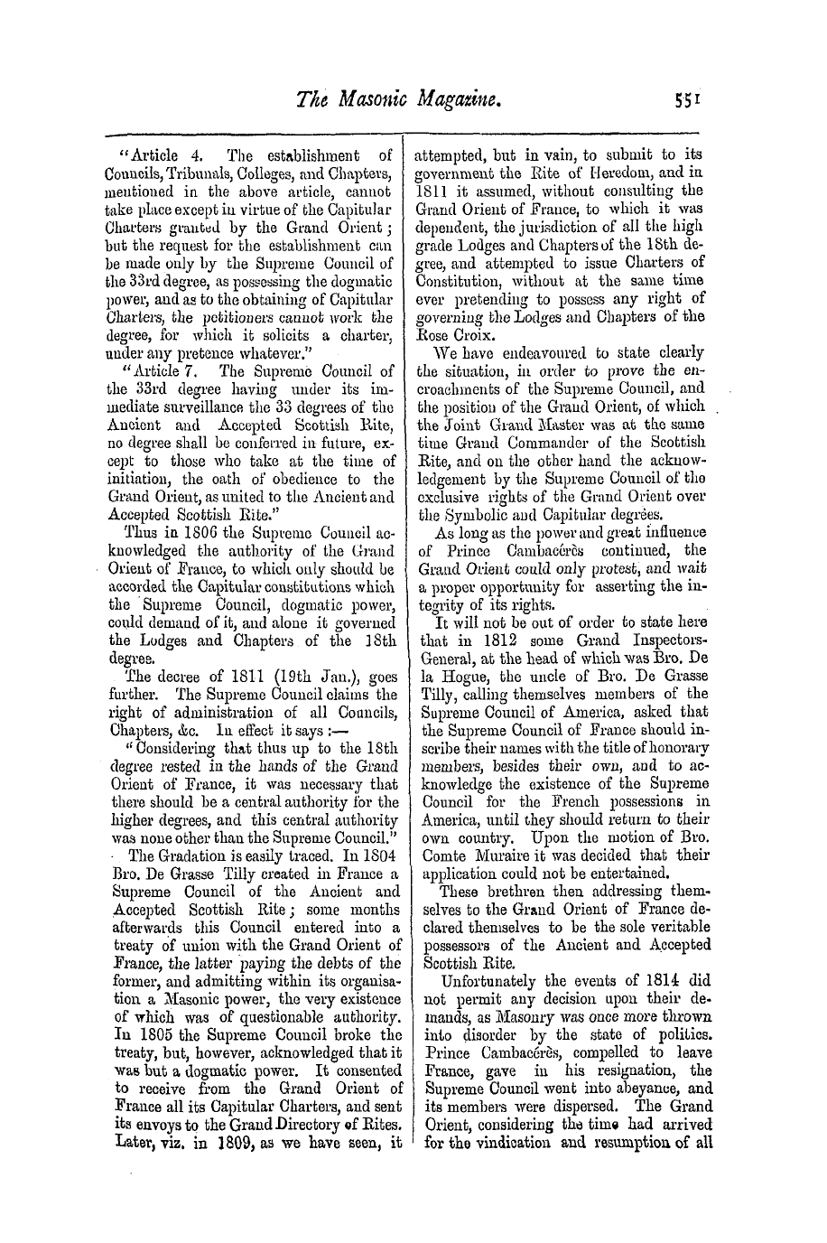 The Masonic Magazine: 1877-04-01: 41