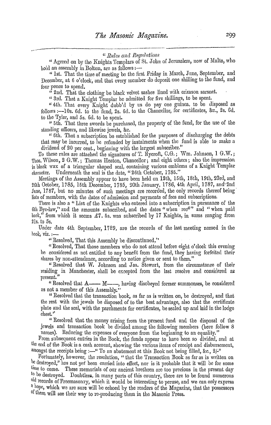 The Masonic Magazine: 1877-12-01: 60