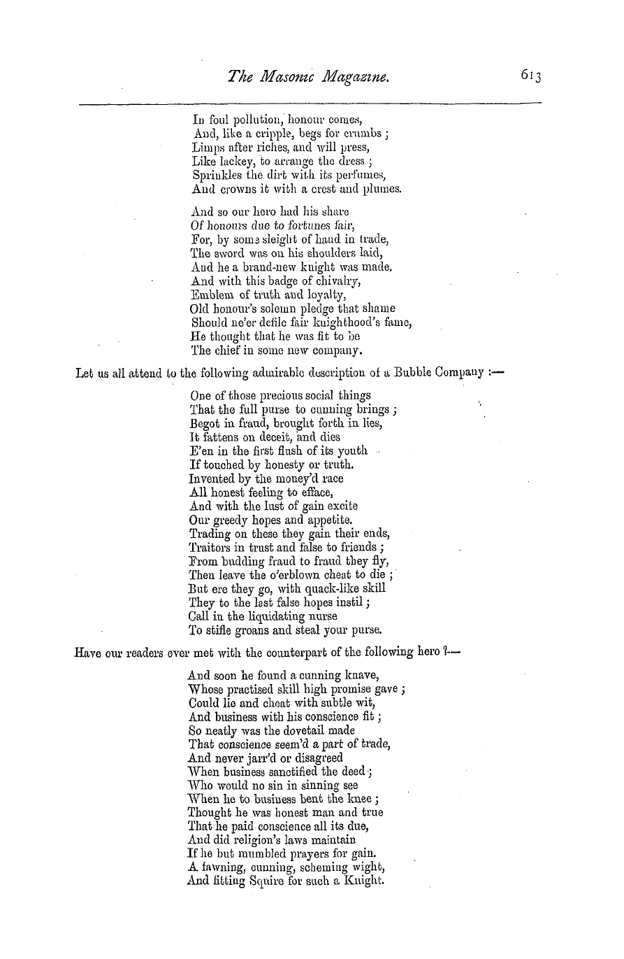 The Masonic Magazine: 1878-06-01: 37