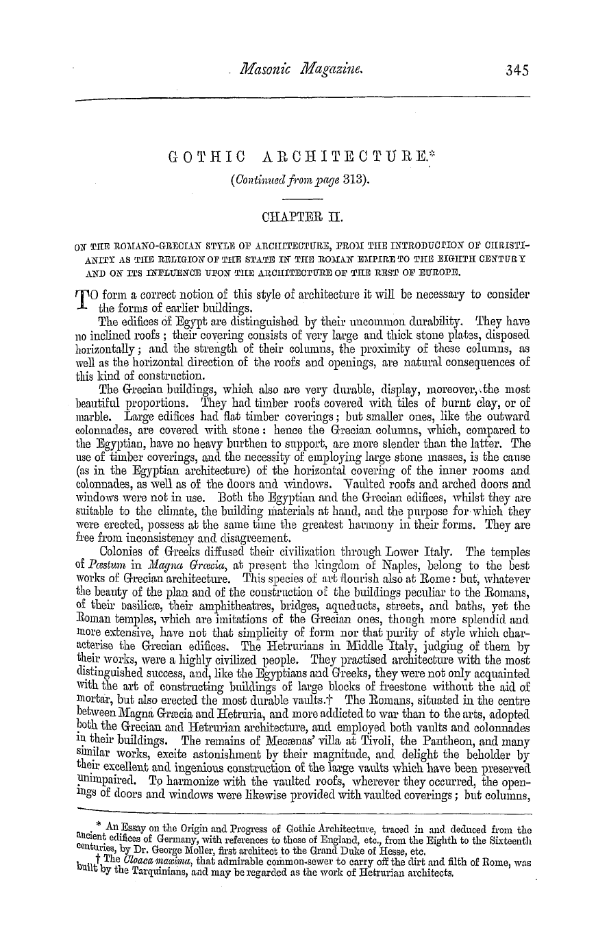 The Masonic Magazine: 1879-02-01 - Gothic Architecture.*