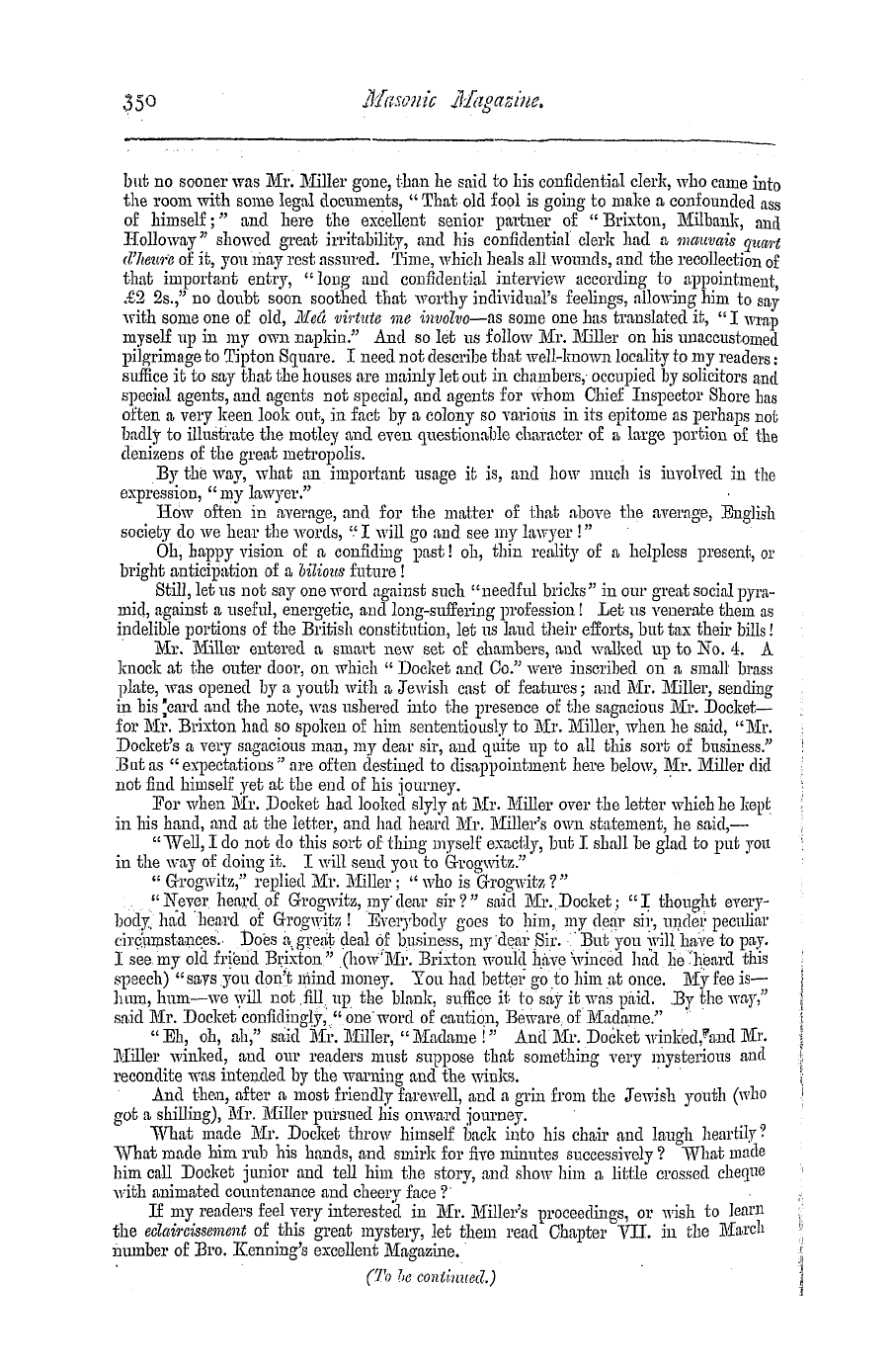 The Masonic Magazine: 1879-02-01 - Beatrice.