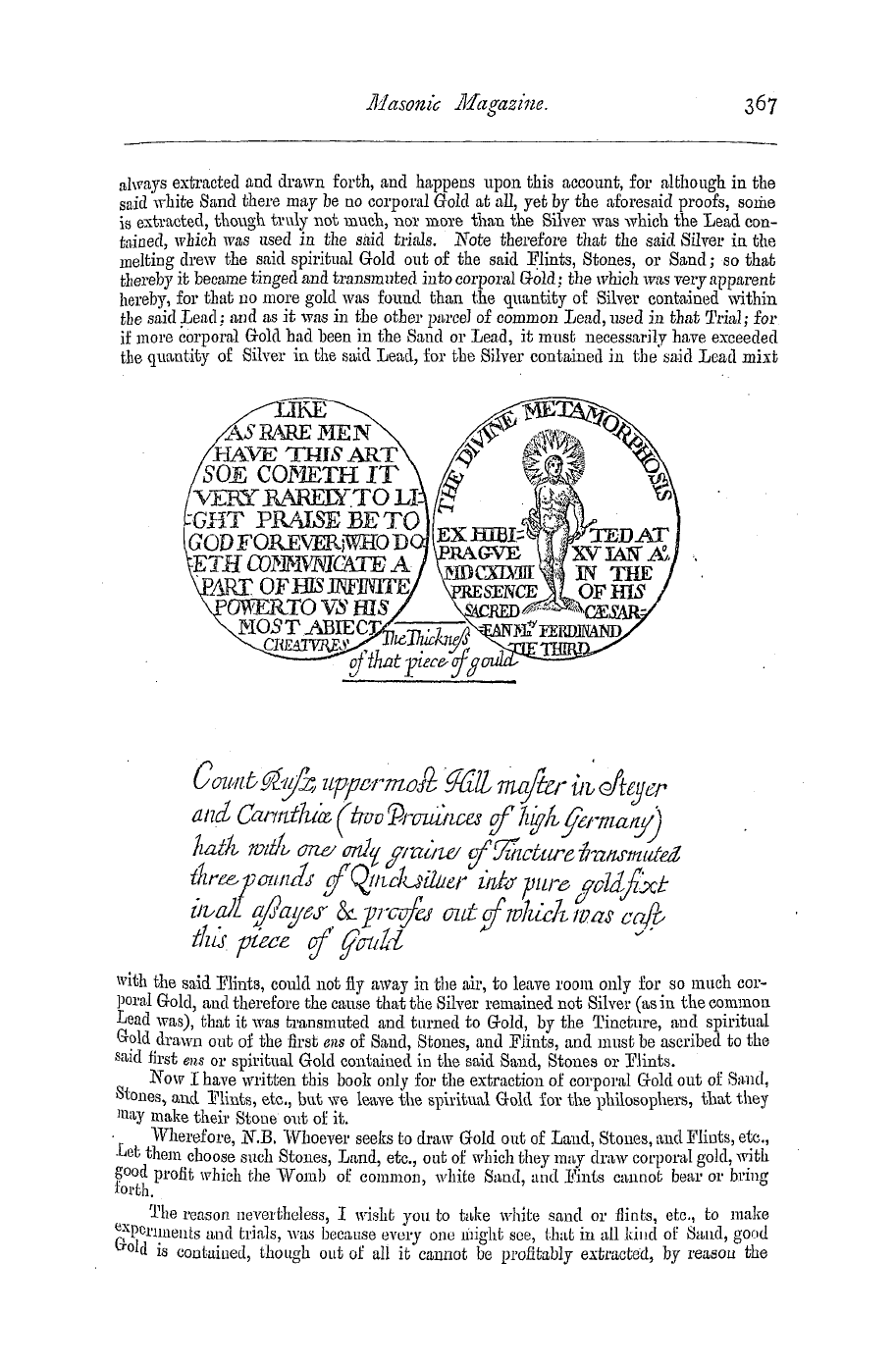 The Masonic Magazine: 1879-02-01 - An Hermetic Work.