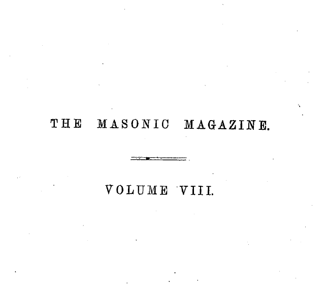 The Masonic Magazine: 1880-07-01 - Ar00100