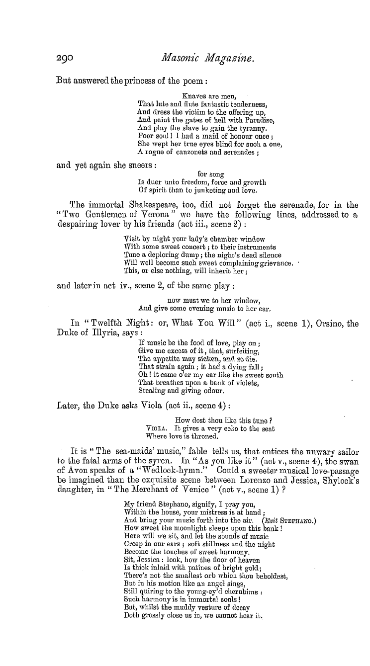 The Masonic Magazine: 1881-01-01 - After All.