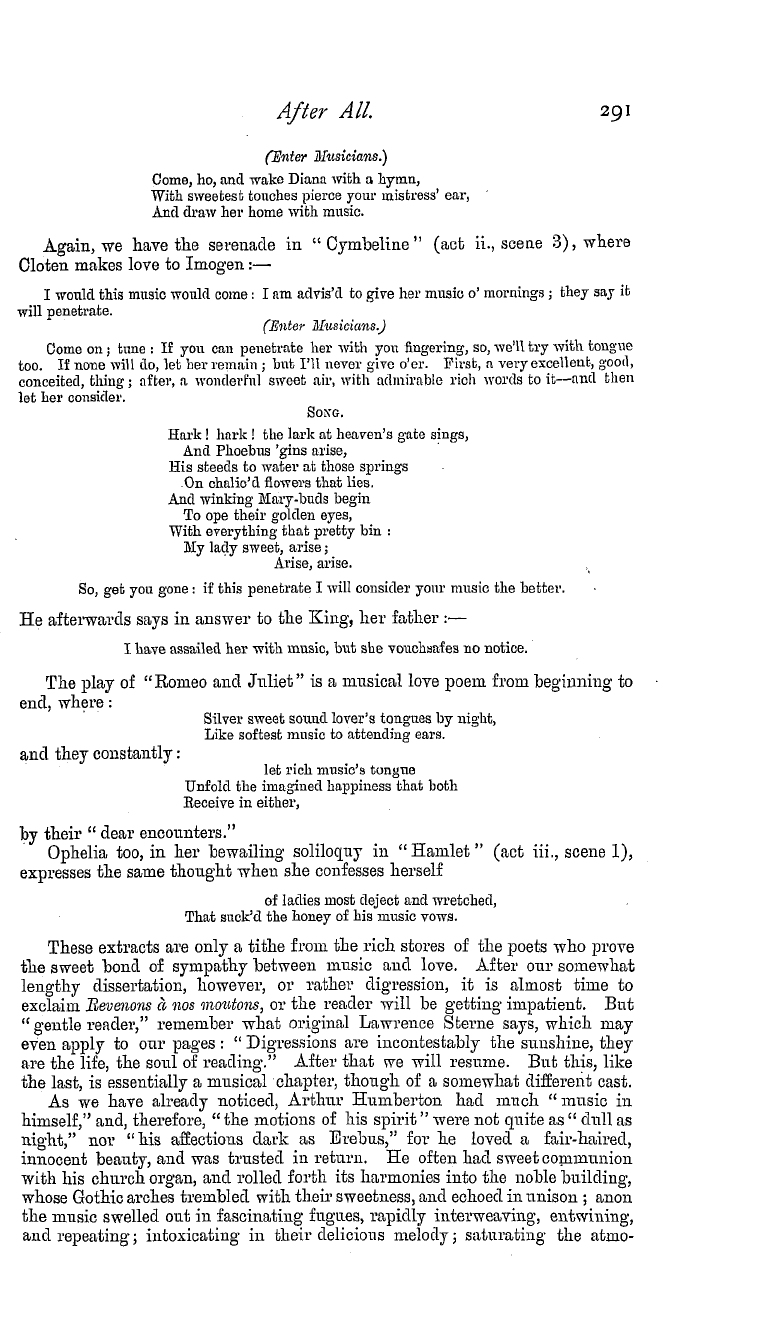 The Masonic Magazine: 1881-01-01 - After All.