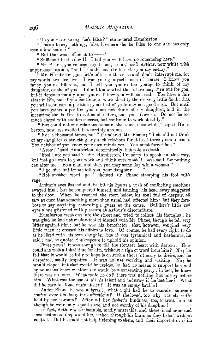 The Masonic Magazine: 1881-01-01 - After All.