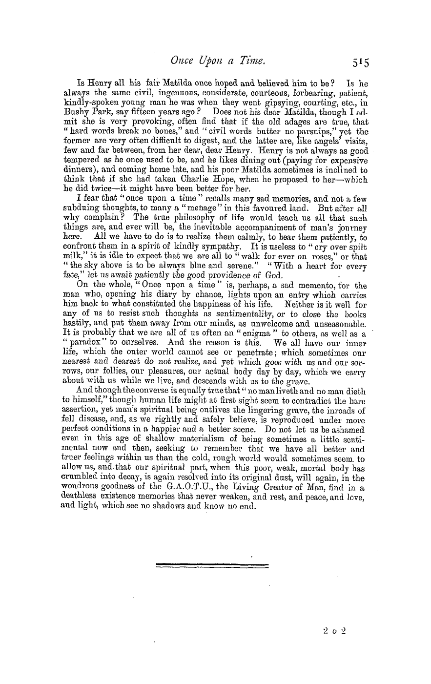 The Masonic Magazine: 1881-06-01 - Once Upon A Time.