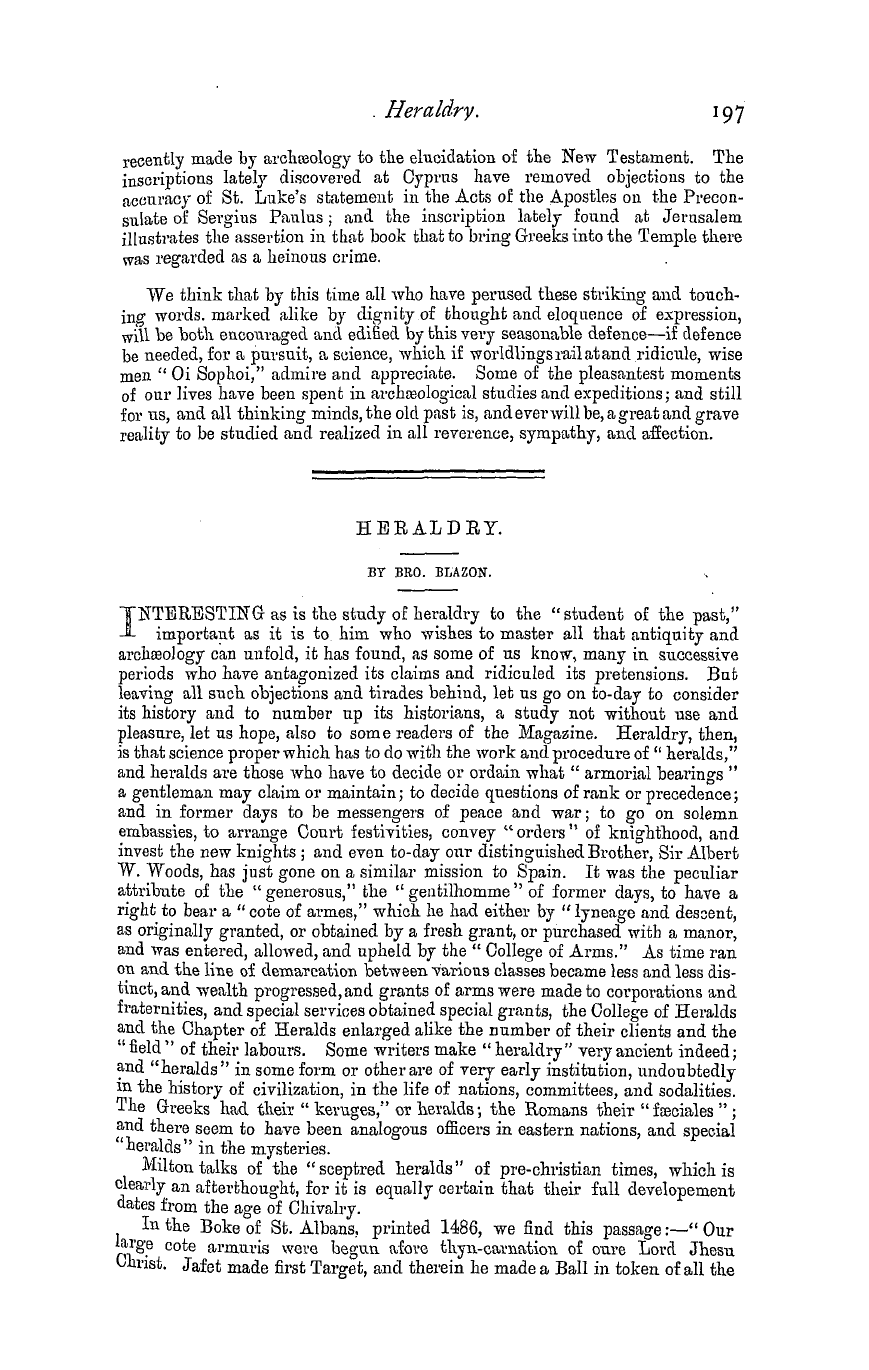 The Masonic Magazine: 1881-11-01: 21