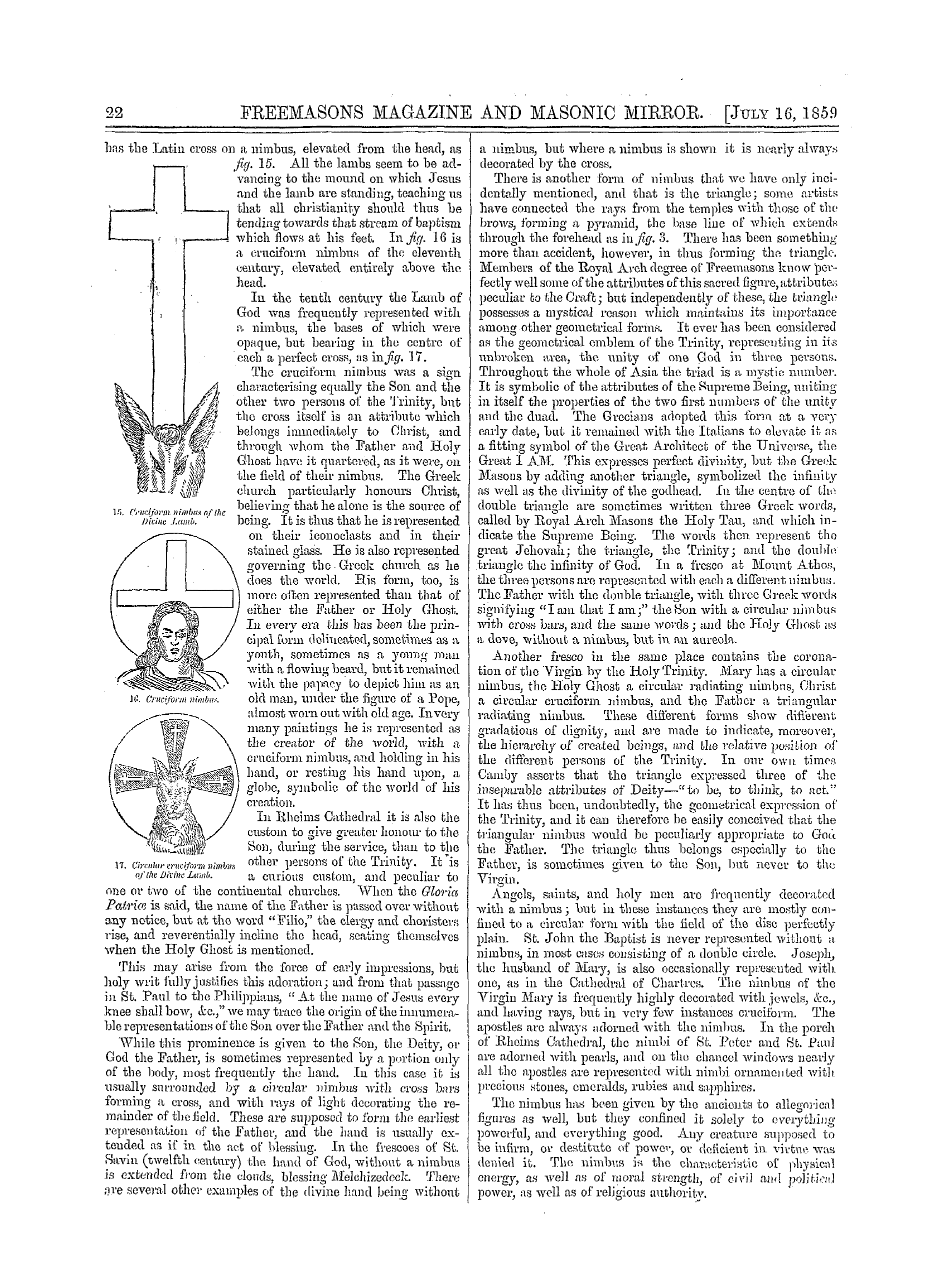 The Freemasons' Monthly Magazine: 1859-07-16 - Stained Glass.—Ii.