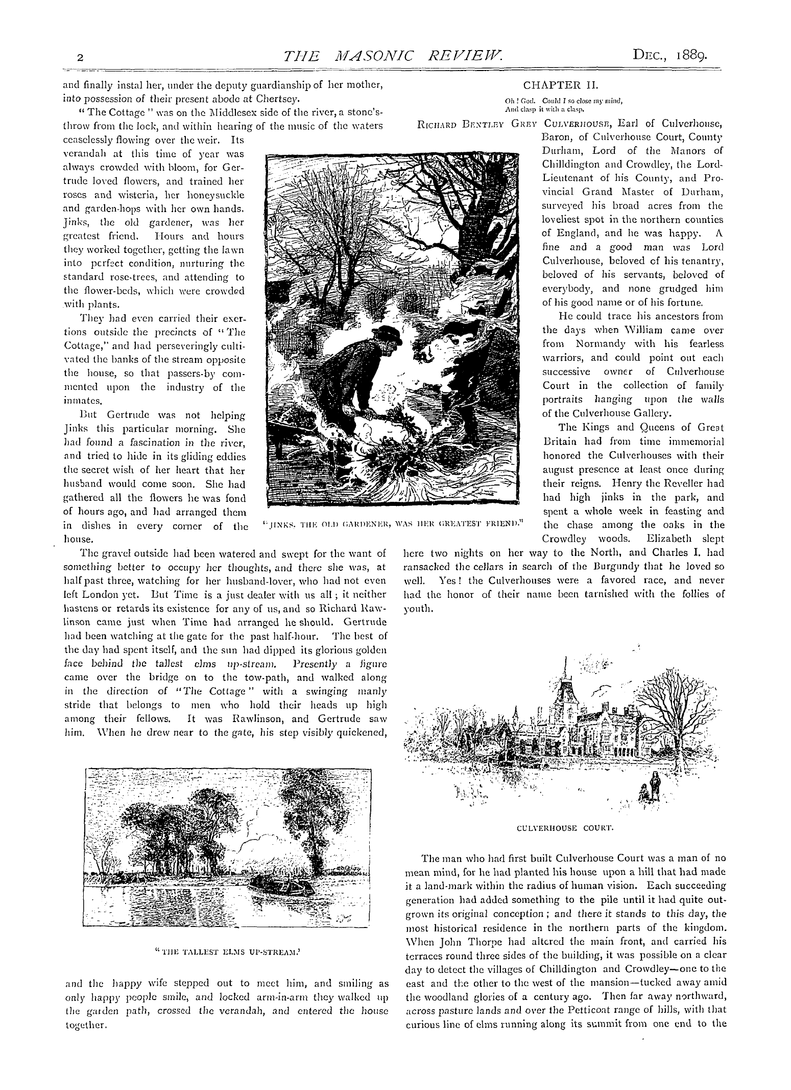 The Masonic Review: 1889-12-01 - The Volume Of The Sacred Law.