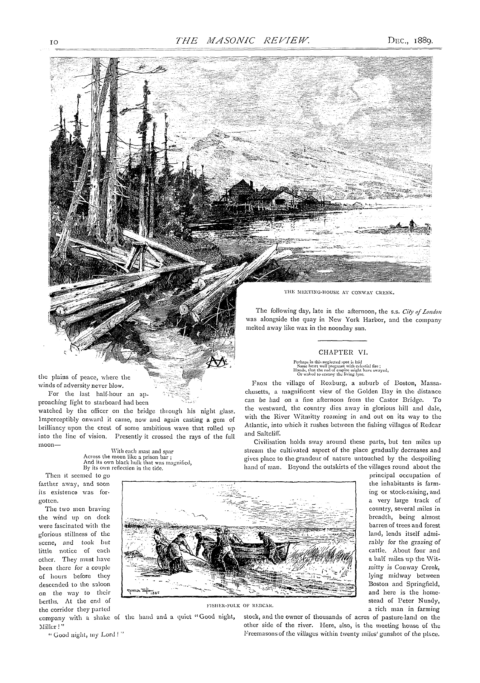 The Masonic Review: 1889-12-01 - The Volume Of The Sacred Law.