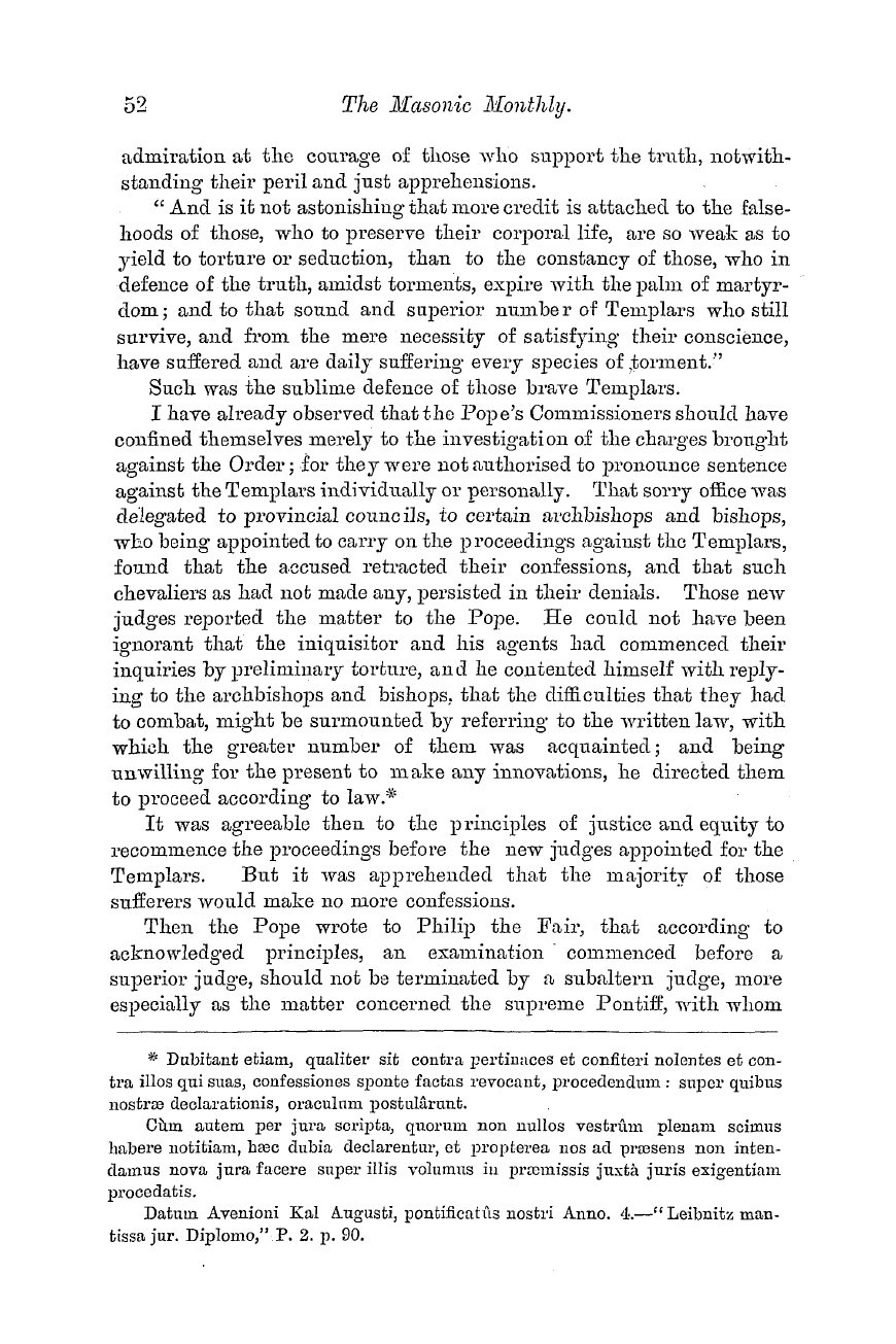 The Masonic Monthly: 1882-07-01 - The Knights Templar.