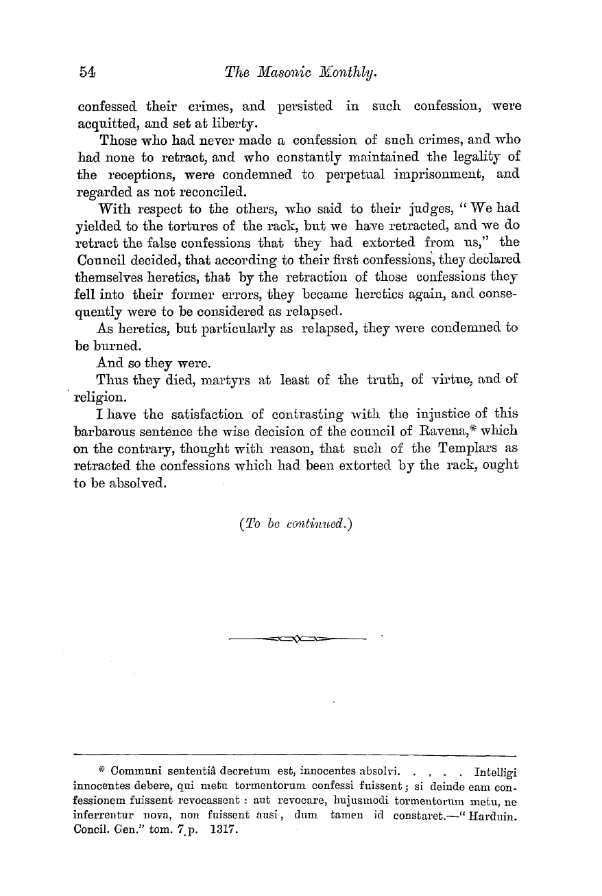 The Masonic Monthly: 1882-07-01 - The Knights Templar.